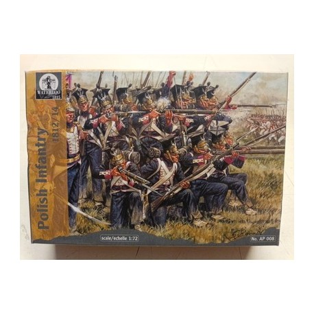 Polish Infantry Napoleonic Wars 1/72 plastic figures AP08 PW1815 soldatini