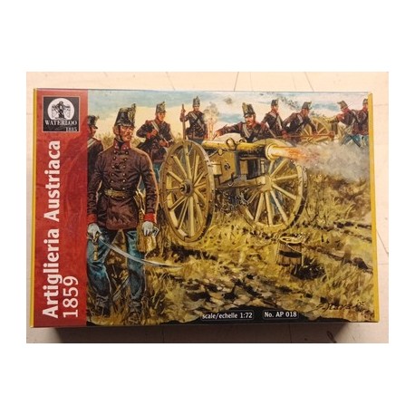 Austrian Artillery Risorgimento War 1/72 plastic figures AP018 PW1815 soldatini