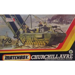 British Tank Churchill AVRE - 1/76 Matchbox plastic model kit 40177