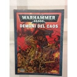 Warhammer 40000 GAMES WORKSHOP GW 40K CODEX DEMONI DEL CAOS ITALIANO 2008