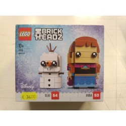 LEGO Brick Headz - Disney - Anna + Olaf Frozen 41618 (nuovo e sigillato)
