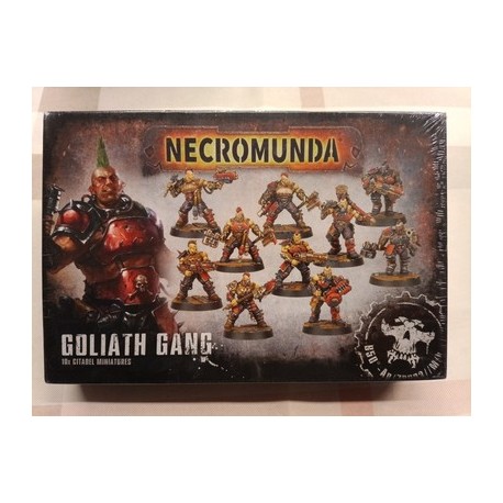 NECROMUNDA - GAMES WORKSHOP - GOLIATH GANG ed. 2018 sealed WARHAMMER 40000