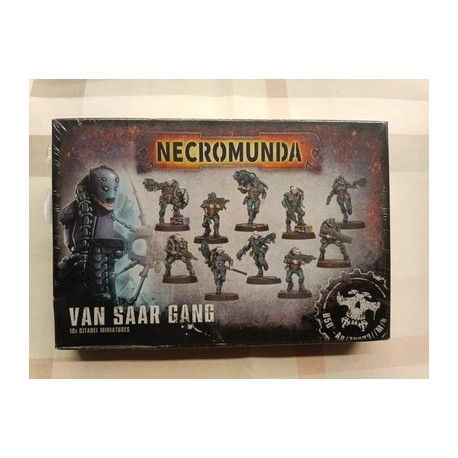 NECROMUNDA - GAMES WORKSHOP - VAN SAAR GANG ed. 2018 sealed WARHAMMER 40000