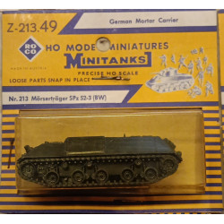 German Mortar Carrier Spz 52/3 BW - H0 Model Miniatures ROCO nr. Z-213.49