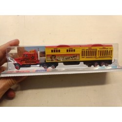 Camion rimorchio Circo US Truck + trailer series 600 Majorette Vintage