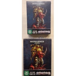WARHAMMER 40000 40K DEATH GUARD PAINT SET X2 PCS. - GAMES WORKSHOP GW