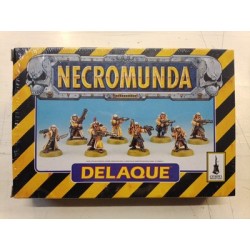 NECROMUNDA - DELAQUE GANG METAL EDITION 1997 GAMES WORKSHOP GW miniatures
