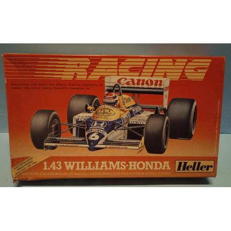 Racing Williams Honda  Heller  80101 Scala 1:43 Vintage Nuovo
