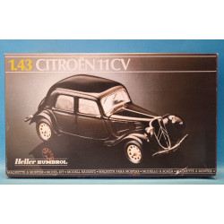 Citroen 11 CV Plastic Model Kit 1/43 Cod 80159 Heller