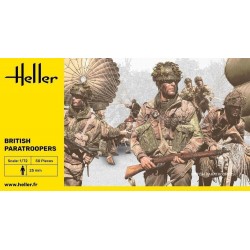 British Paratroopers WW2 - 1:72 plastic figures (Soldatini) Heller New 49623