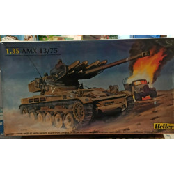 AMX 13/75 Tank Plastic Model Kit 1/35 Cod 81122 Heller