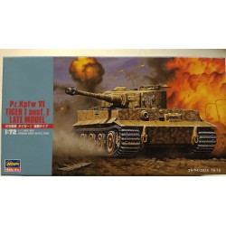 Tiger I ausf.F Late Germany WW2 - Model Plastic Kit 1:72 Hasegawa Mt36