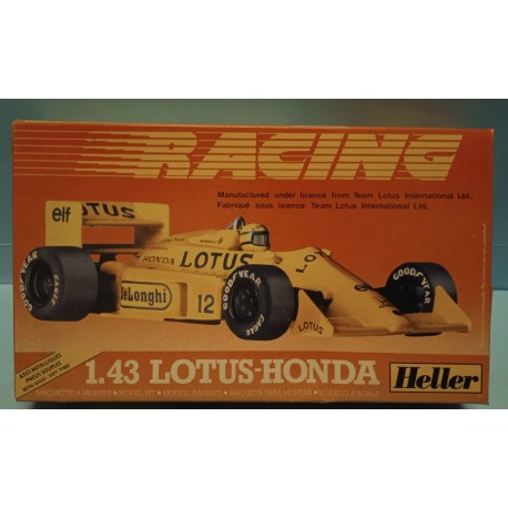 Racing Lotus Honda F1  Heller  80102 Scala 1:43 Vintage Nuovo