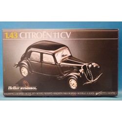 Citroen 11 CV Plastic Model Kit 1/43 Cod 80159 Heller