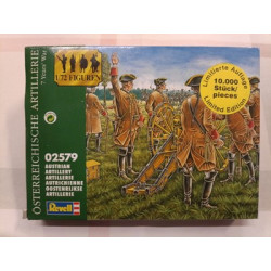AUSTRIAN ARTILLERY 7 Years WAR - plastic miniatures soldatini 1:72 Revell 02579