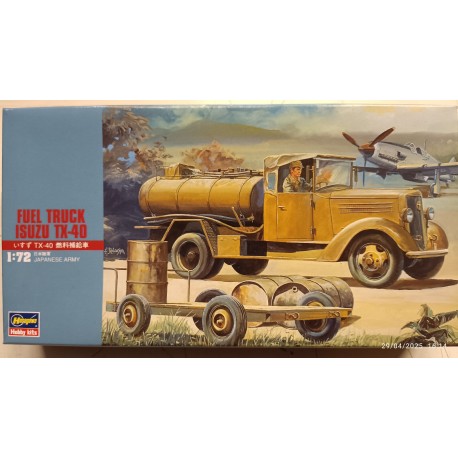 Fuel Truck ISUZU TX 40 Japan WW2 - Model Plastic Kit 1:72 Hasegawa Mt16