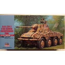 Sd.Kfz 234/2 Puma Germany WW2 - Model Plastic Kit 1:72 Hasegawa Mt52