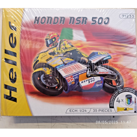 Honda NSR 500 n 46 V.Rossi - Race Bike plastic model Kit 1/24 Heller 71233