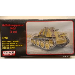 Aufklarungspanzer 140/1 2 cm. Plastic Model Kit 1/72 Attack Hobby Kits N°72805