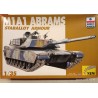M1 A1 Abrams Staballoy Armour Tank Plastic model Kit 1/35 Esci Ertl 5021