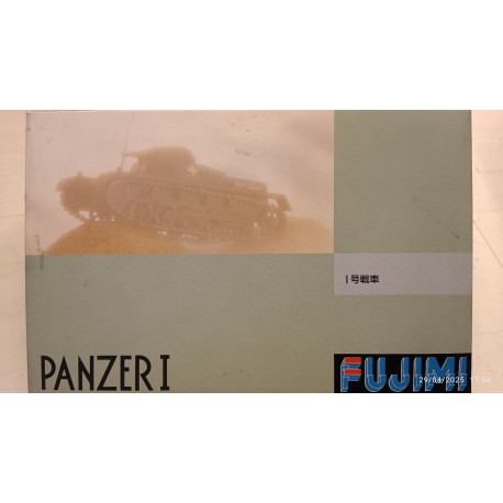 Panzer I Plastic Model Kit 1/76 Fujimi Serie N°27