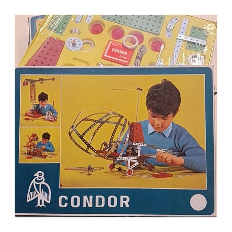 Lotto Meccano Italia '70 - 3 conf. Condor Costruzioni Meccaniche in metallo N3