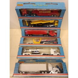 Lotto Tir / Truck - Edocar lotto di 6 Veicoli differenti - 1/64 ca - metal model
