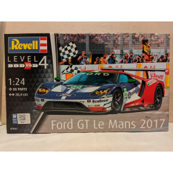 Ford GT Le Mans 2017 Plastic Model Kit Scala 1/24 N°07041 Revell