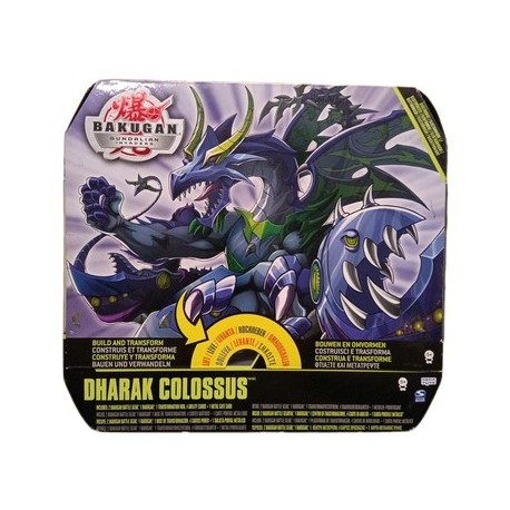 BAKUGAN GUNDALIAN INVADERS DHARAK COLOSSUS, Sega Toys, Giochi Preziosi,  nuovo