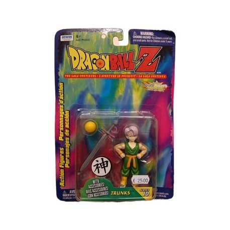 Dragon Ball Z - Trunks - IRWIN series con accessori