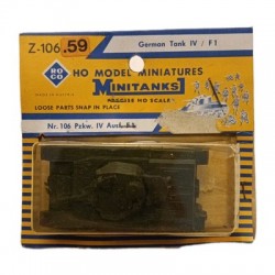 Panzer IV / F1 Germany WW2 Tank - H0 Model Miniatures ROCO nr. Z-106.59