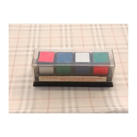 Rompicapo 4 Cubi '80 con 8.000.000 di Combinazioni differenti
