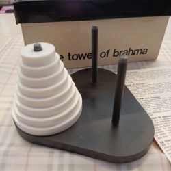 La Torre Di Brahma Rompicapo Originale 1970 F.Antonio Botta Vintage Modernariato