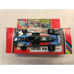 Lotus 80 F1 -1 Martini Racing Polistil 1/32 FK27 ITALY '80 Die Cast Metal Model