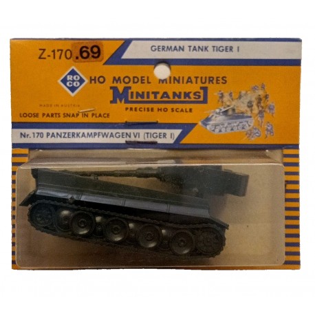 Panzer VI Tiger I Germany WW2 Tank - H0 Model Miniatures ROCO nr. Z-170.69