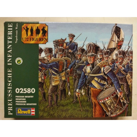 Prussian Infantry- Napoleonic Wars- plastic miniatures- soldatini 1:72 Revell b