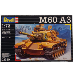 US M60 A3 Tank Plastic Model Kit 1/72 Revell 03140
