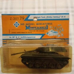 US Light Tank M41 Walker Bulldog - H0 Model Miniatures ROCO nr. Z-207.79