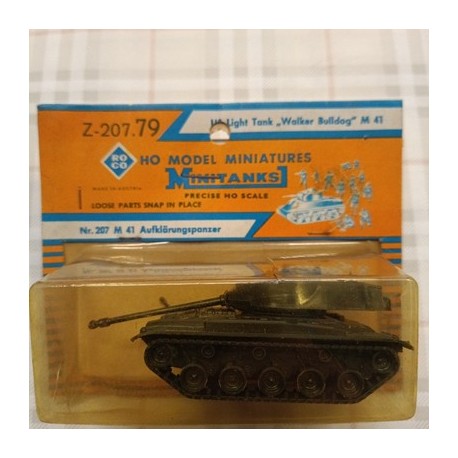 US Light Tank M41 Walker Bulldog - H0 Model Miniatures ROCO nr. Z-207.79