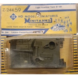 Light Howitzer Tank M 108 - H0 Model Miniatures ROCO nr. Z-244.59