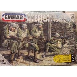 American WW1 Infantry Figures Soldiers  1/72 Cod 7209 Emhar