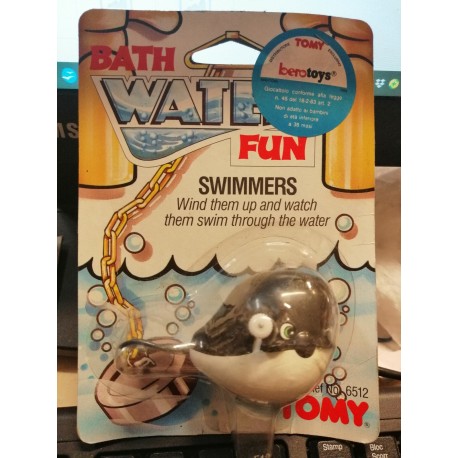 Tomy - Bath Water Fun Swimmers Balena - Bero Toys '80 - N° 6512