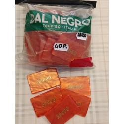 Sacchetto 40 Fiches Chips Gettoni in acrilico Madreperlato L.50000 - Dal Negro
