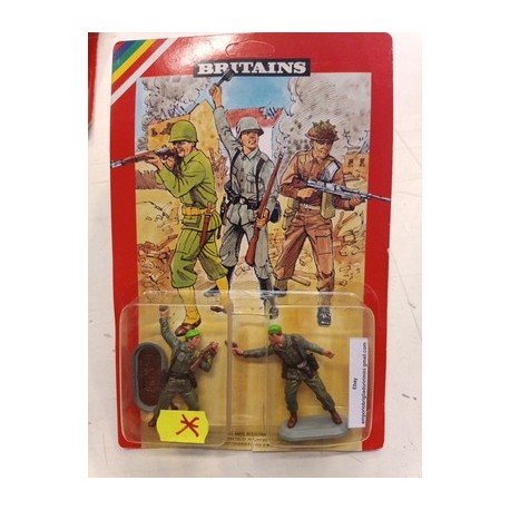 Britains - set 2 soldatini - SBS inglesi anni '70 (1976)