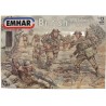 British WW1 Infantry w. Tank Crew Figures Soldiers  1/72 Cod 7201 Emhar