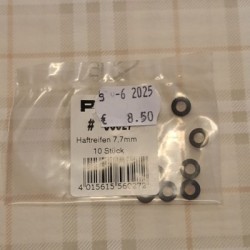 PIKO art.56027 Accessori - 10 pz. anelli aderenza 7.7 mm per Locomotori H0 1:87