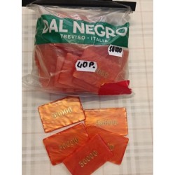 Sacchetto 40 Fiches Chips Gettoni in acrilico Madreperlato L.50000 - Dal Negro