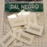 Sacchetto 11 Fiches Chips Gettoni in acrilico Bianco - Dal Negro