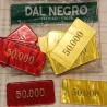Sacchetto 13 Fiches Chips Gettoni in acrilico Madreperlato 2 colori - Dal Negro