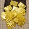 Sacchetto 21 Fiches Chips Gettoni in acrilico Perlato Giallo 50 - Dal Negro